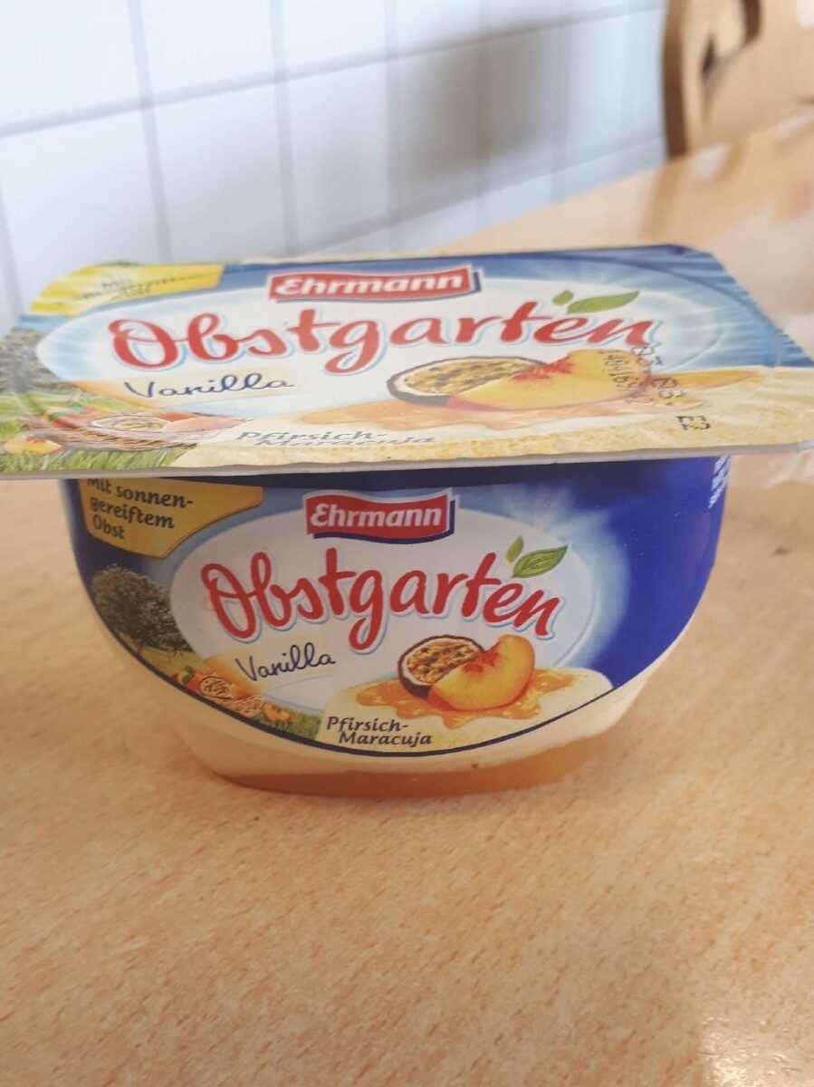 Obstgarten Vanilla - Pfirsich-Maracuja - Product - de