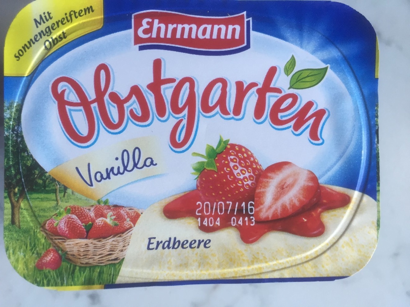 Obstgarten Vanilla Erdbeere - Produkt - de