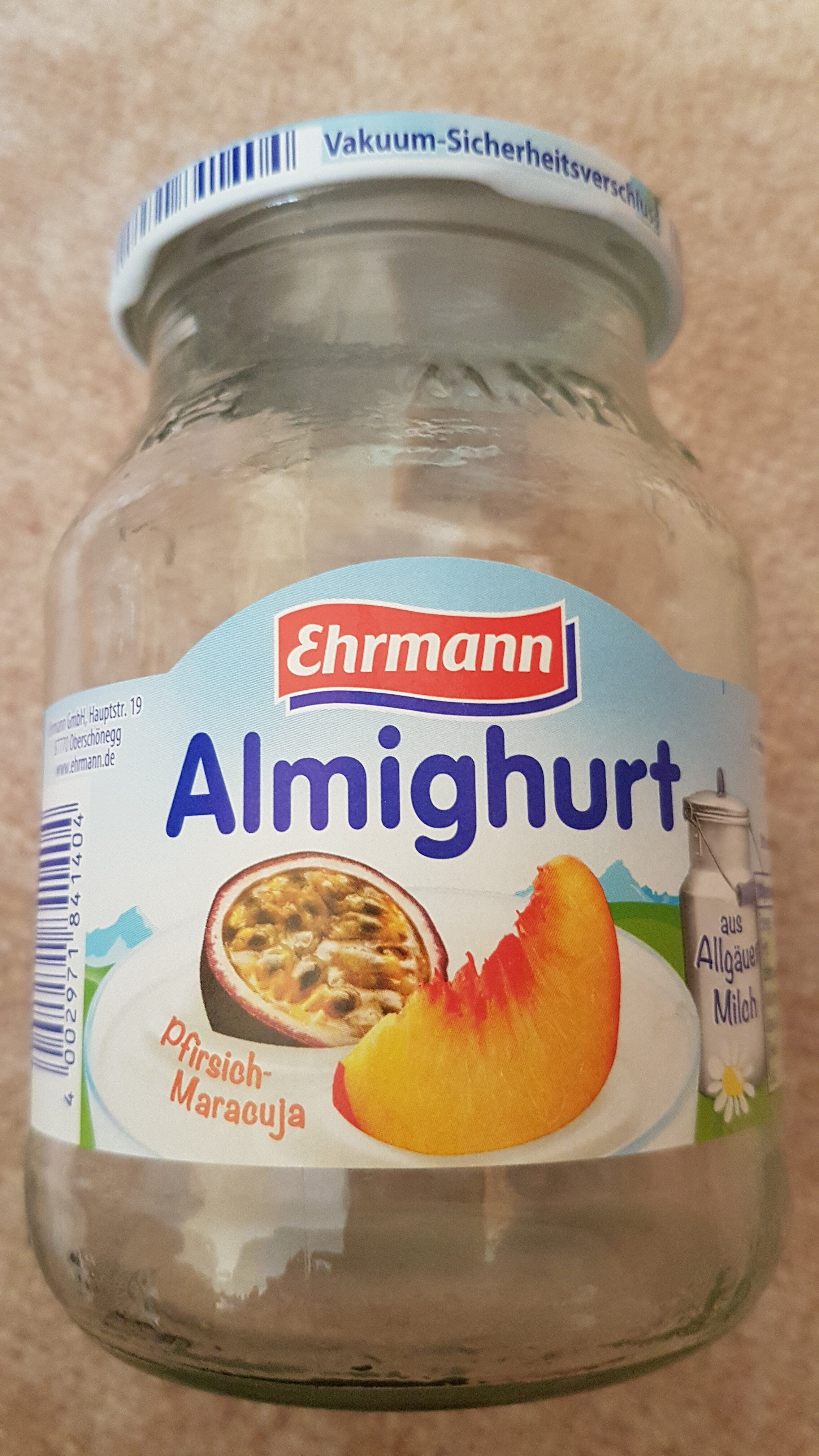 Almigurt Pfirsich Maracuja - Produkt - de
