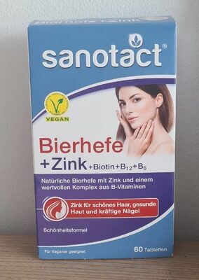 Bierhefe+Zink - Produit