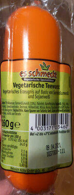 Vegetarische Teewurst - Product - de