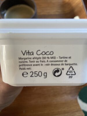 Vita Coco - Instruction de recyclage et/ou informations d'emballage
