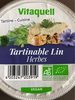 Tartinable lin herbes - Product