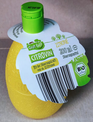 Citrovin Bio-Zitrone - Produkt