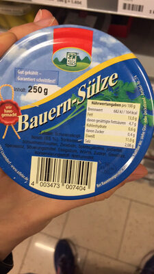 Bauern-Sülze - Valori nutrizionali - fr