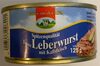 Feine Leberwurst mit Kalbfleisch - Product