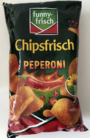 Chipsfrisch Peperoni funny-frisch 175 g, code 4003586000309