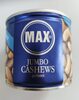 Jumbo Cashews gerüstet - Producto
