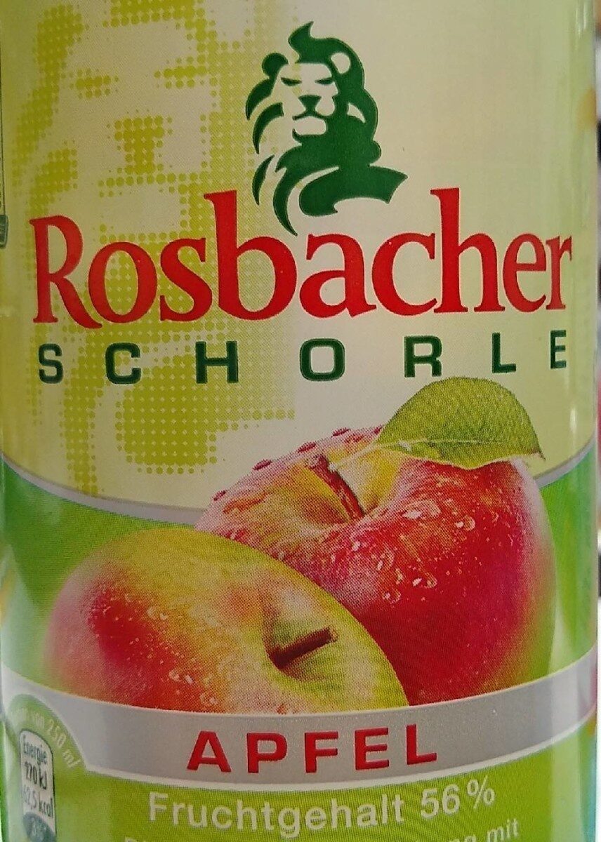Rosbacher Apfelschorle - Produkt - de