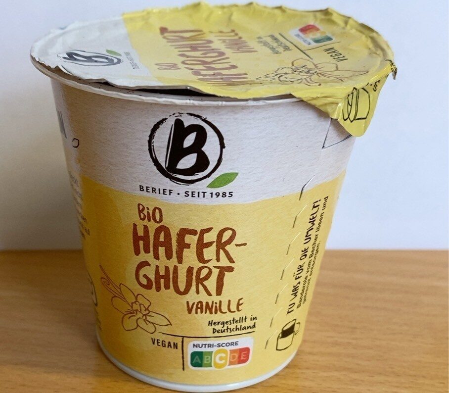 Bio Haferghurt Vanille - Produkt - de