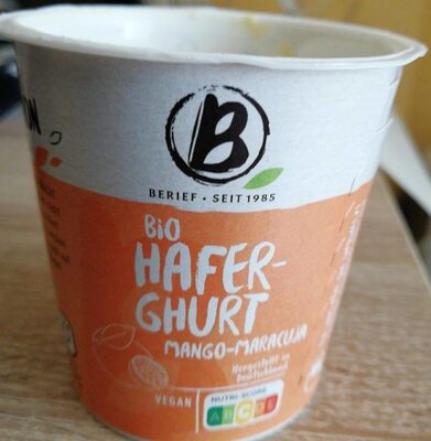 Bio Haferghurt mango-maracuja - Produkt - de