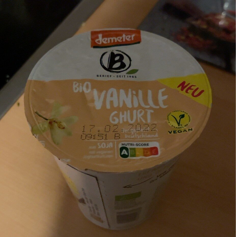 Bio Vanille Ghurt - Produkt - de