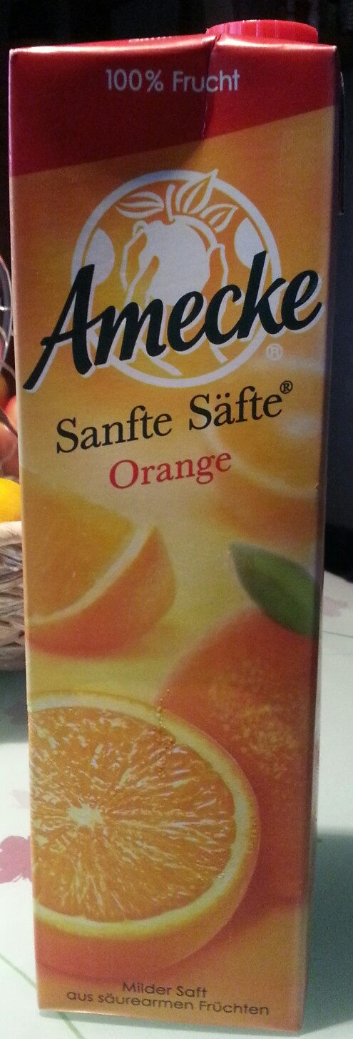 Sanfte Säfte Orange - Produit