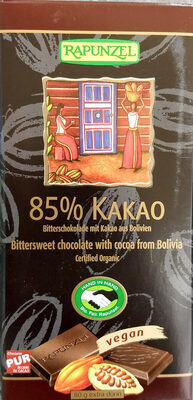 Schokolade 85% Kakao - Produkt