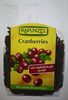 Cranberries - Producto