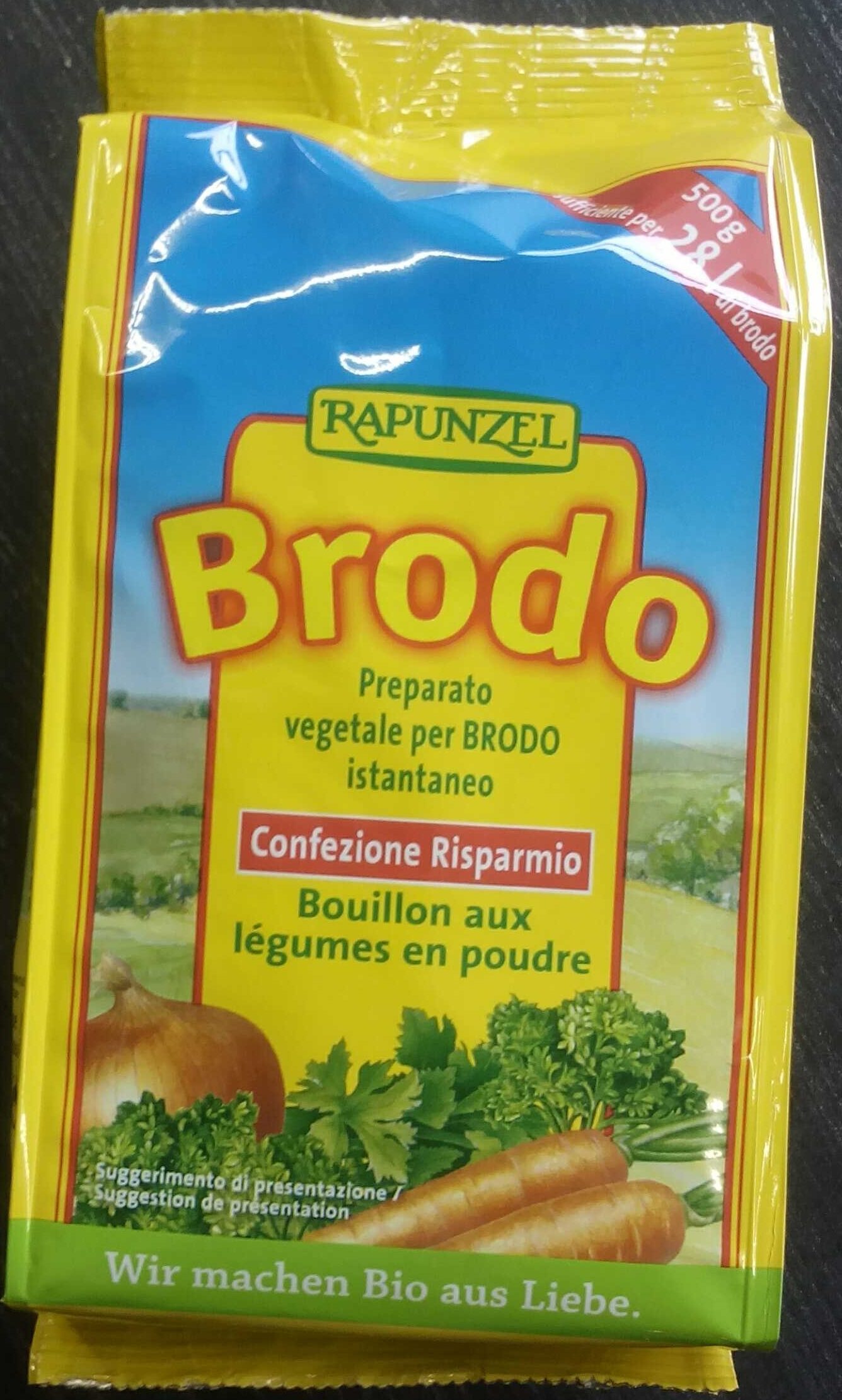 Brodo - Bouillon aux légumes en poudre - Produkt