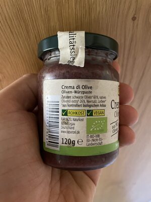 Crema di Olive - Zutaten - fr