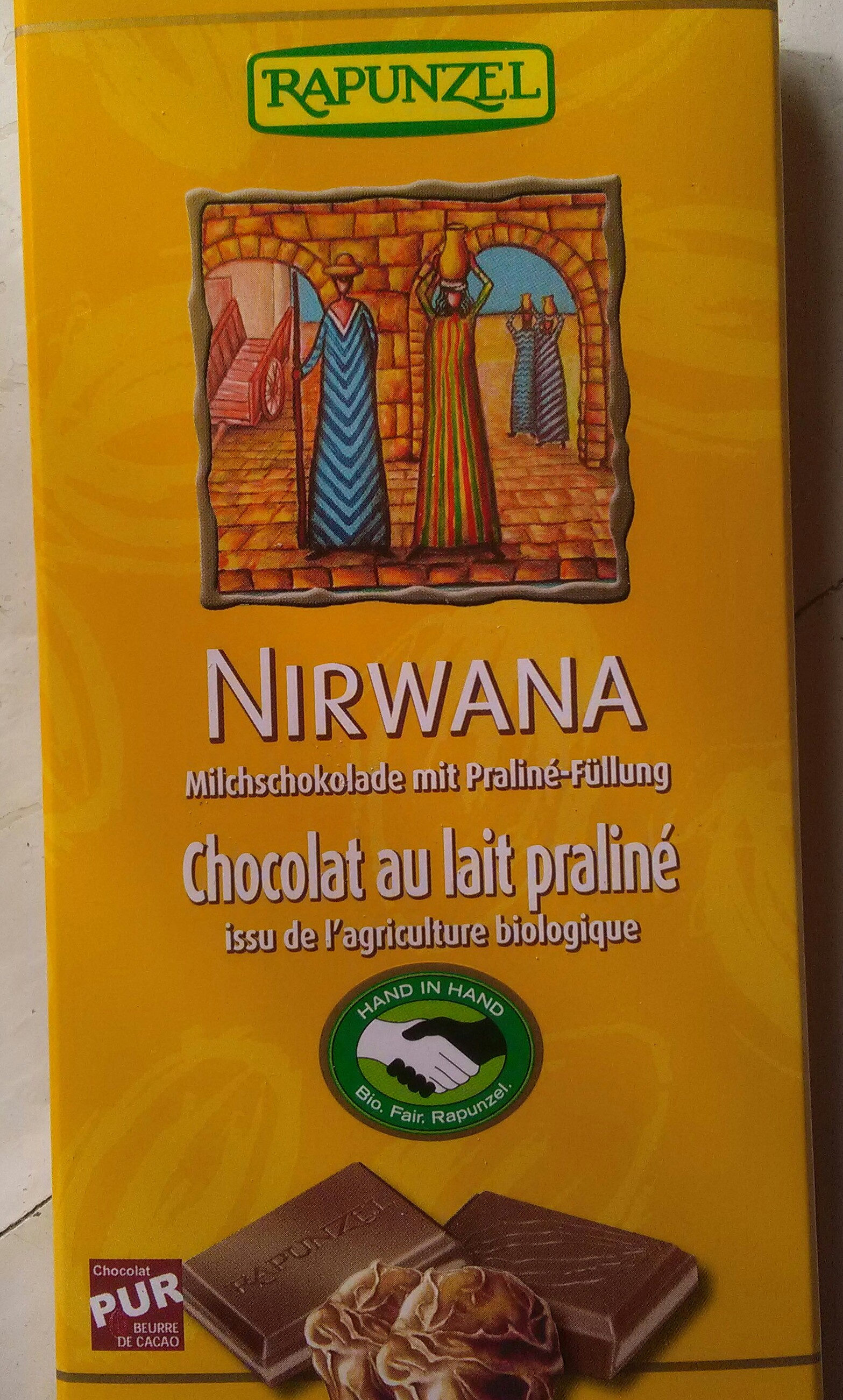 Nirwana - Chocolat au lait praliné - Produkt - fr