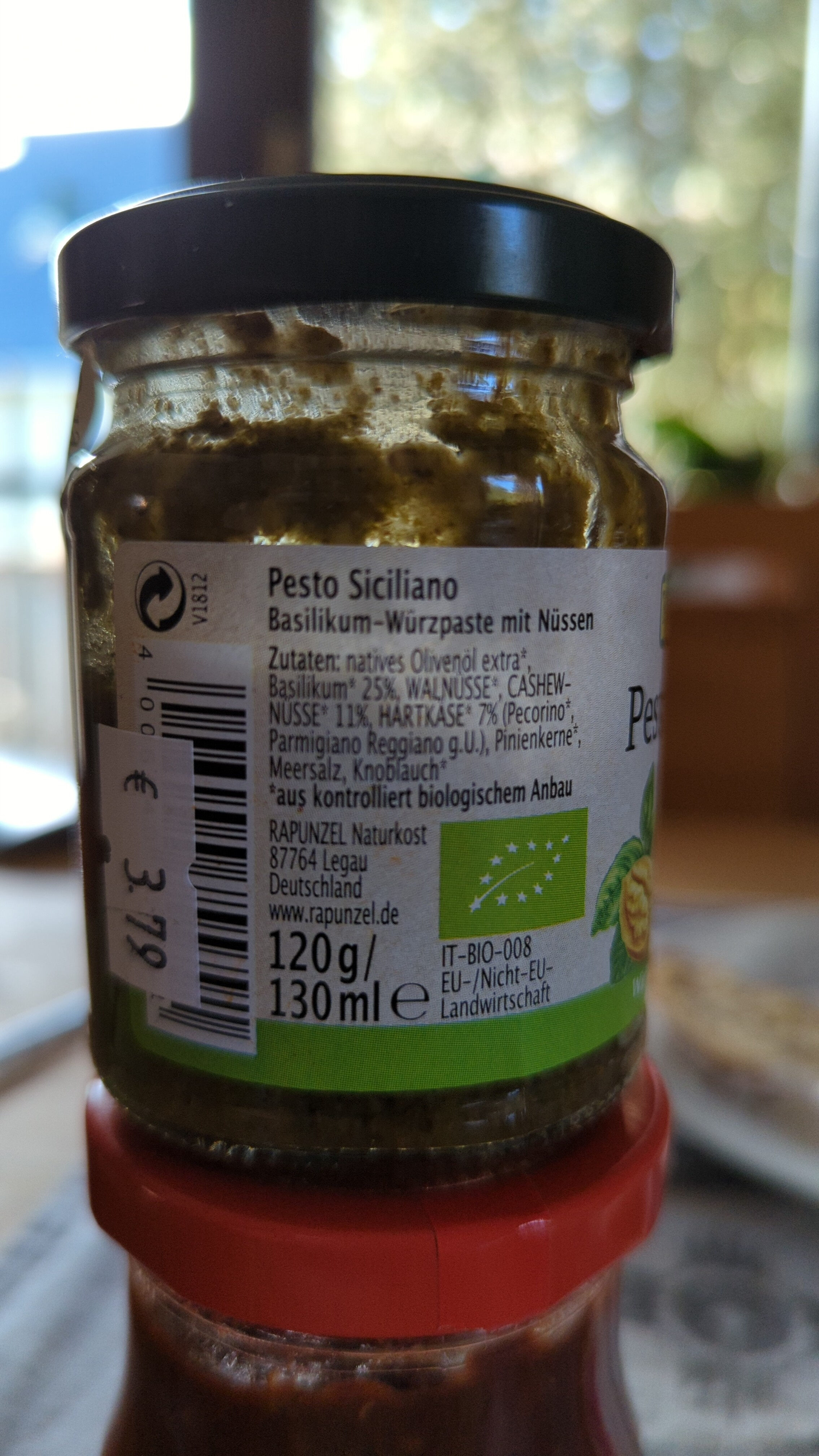 Pesto Siciliano - Zutaten
