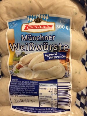 Münchener Weißwürste - Produkt
