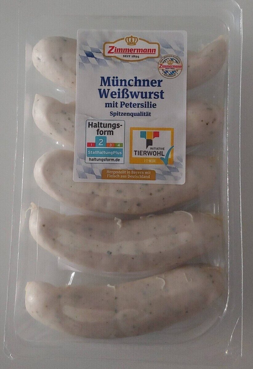 Münchner Weißwurst mit Petersilie - Produkt
