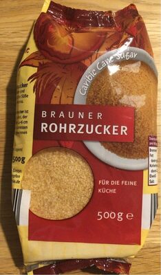 Brauner Rohrzucker - Produkt