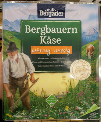 Bergbauern Käse -  würzig-nussig - Produkt