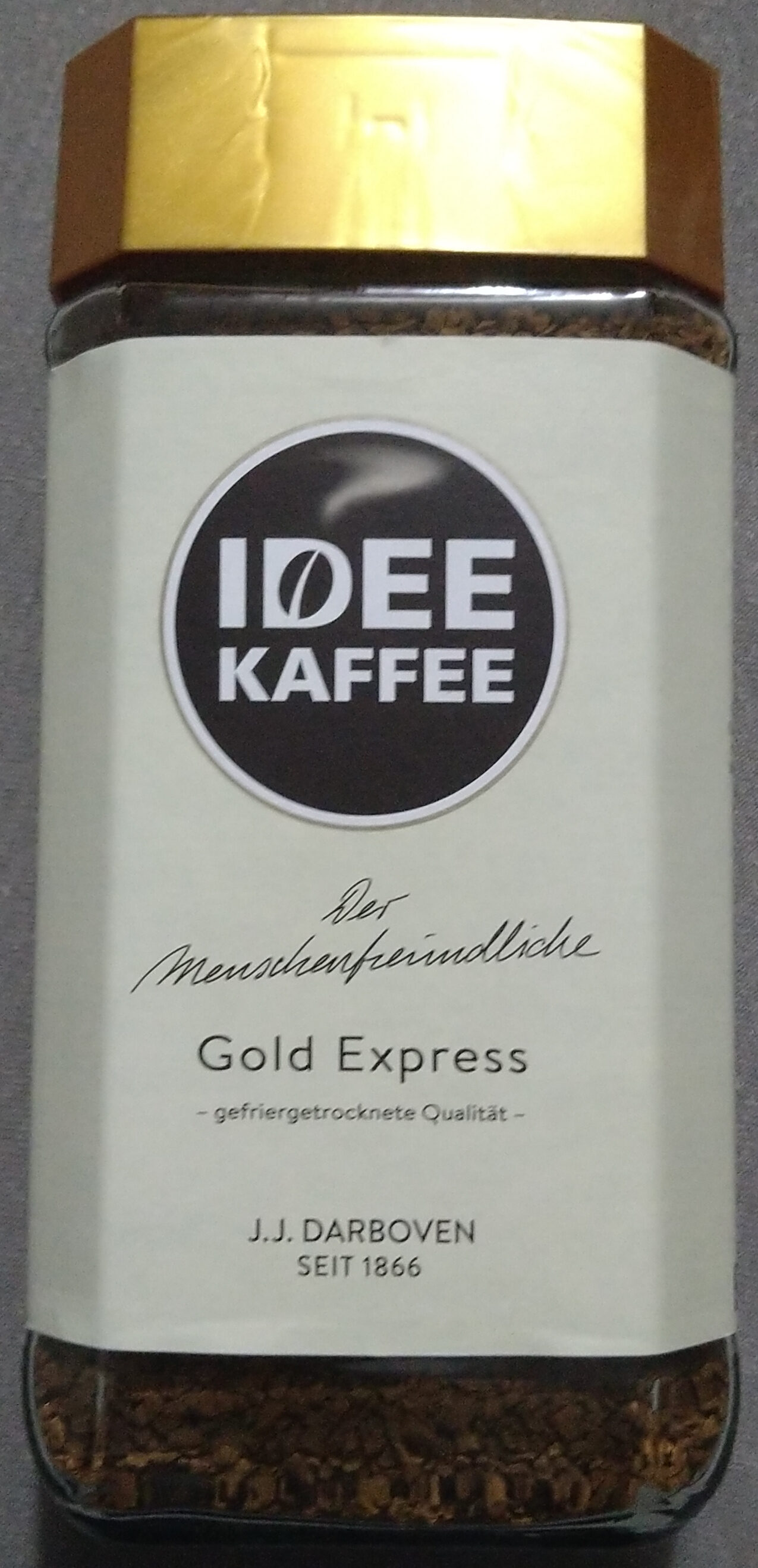 Idee Kaffee Gold Express - Produkt - en
