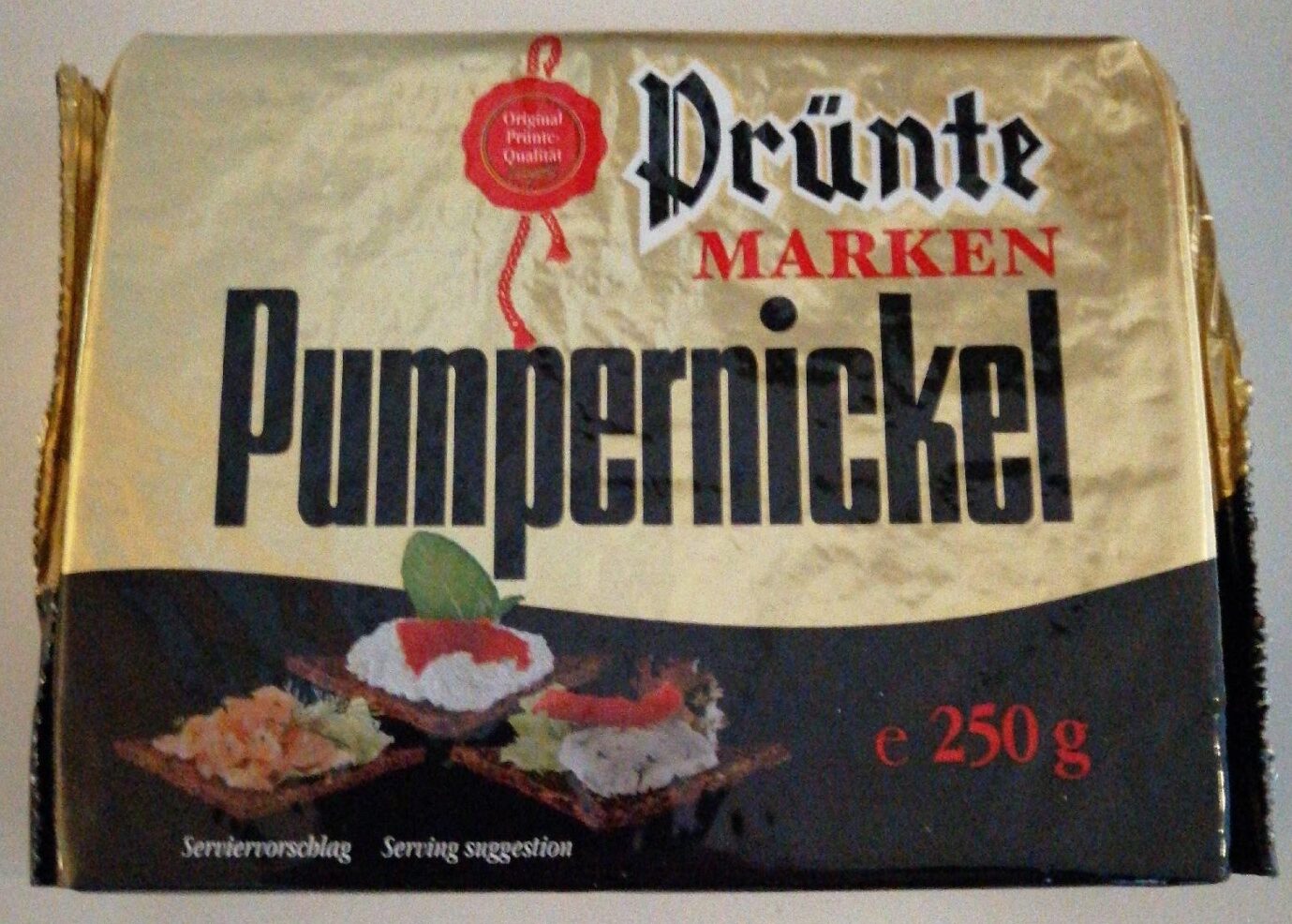 Pumpernickel - Produkt