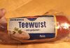 Delikatess Teewurst - mild geräuchert - Produit