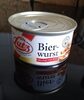 Bierwurst - نتاج