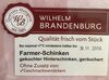 Farmer Schinken, Wurst - Product