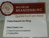 Fleischwurst - Produit