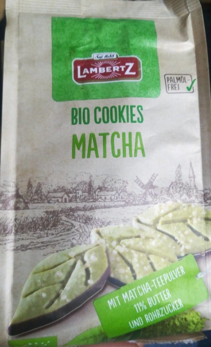 Bio Butter Cookies Matcha - Produit