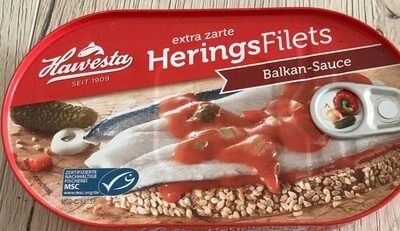 Heringsfilets Balkan-Sauce - Produit