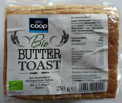 Bio Buttertoast - Product - de