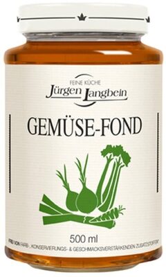 Jürgen Langbein Feine Küche Gemüse-Fond 500ml - Produkt - en