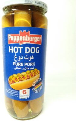 Poppenburger Hot Dog Pure Pork - نتاج - en