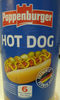 Poppenburger Hot Dog Pure Pork - Producto