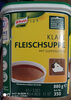 Rindsuppe mit Suppengrün - Product