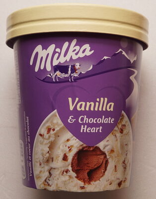 Milka Vanilla & Chocolate Heart - Product - de