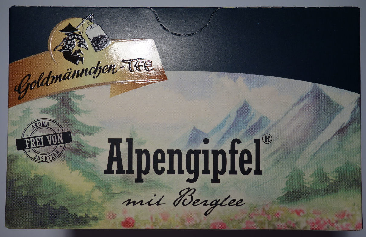 Alpengipfel mit Bergtee - Produkt