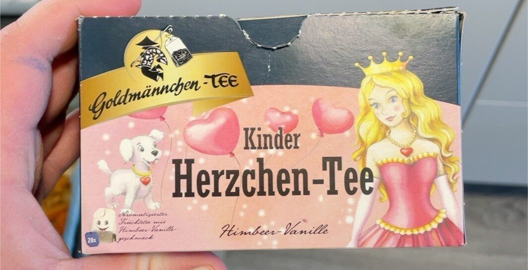Kinder Herzchen Tee - Produkt