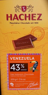 Venezuela Edel Vollmilch Chocolade - Производ