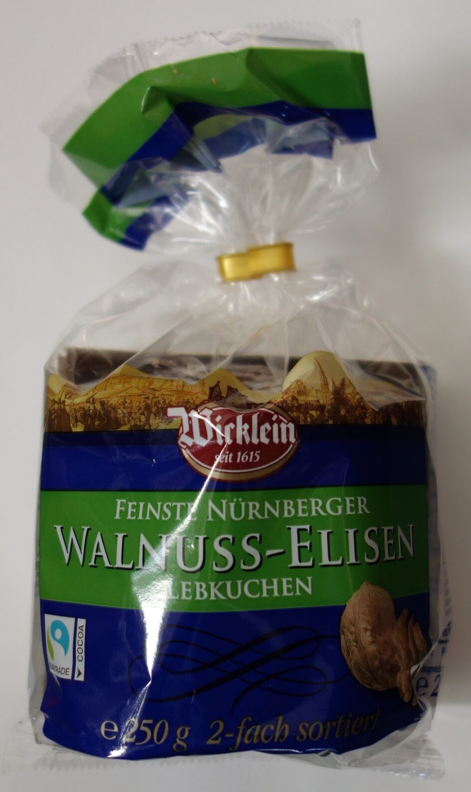 Feinste Nürnberger Walnuss-Elisen Lebkuchen - Produkt