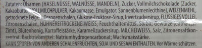 Elisen Lebkuchen mit Vollmilch-Schokolade - Ingredients - de