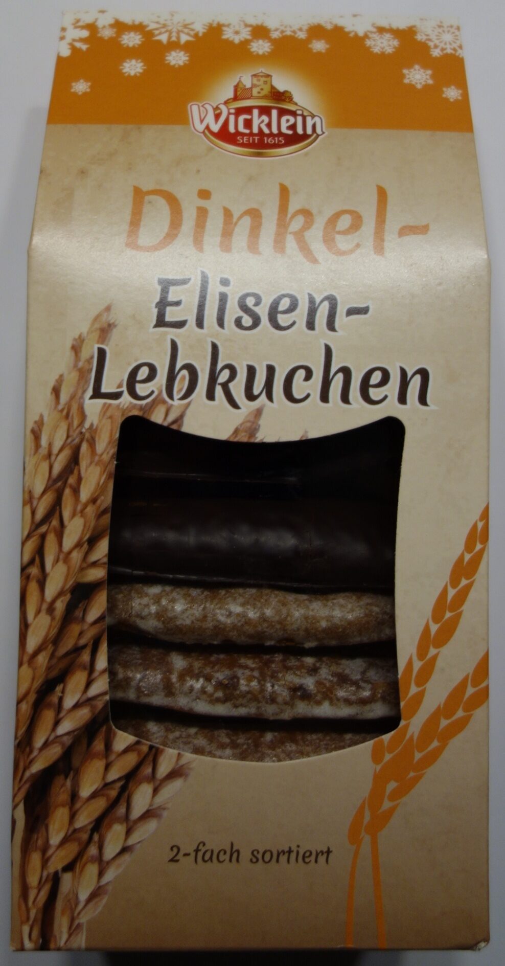 Dinkel-Elisen-Lebkuchen - Product - de