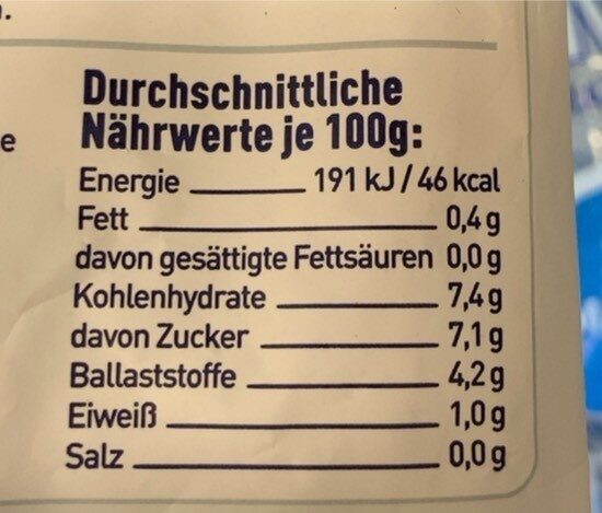 FROSTA Beeren  Mit Sauerkirschen; 100 % sonnengereifte Früchte; ungezuckert     Aus der Tiefkühlung -25 % UVP 3.99 2.99 * 450-g-Beutel kg = 6.64 - Nährwertangaben