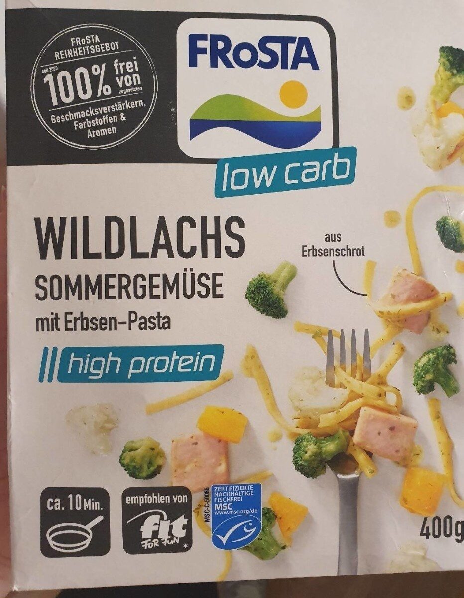 Wildlachs Sommergemüse - Produkt