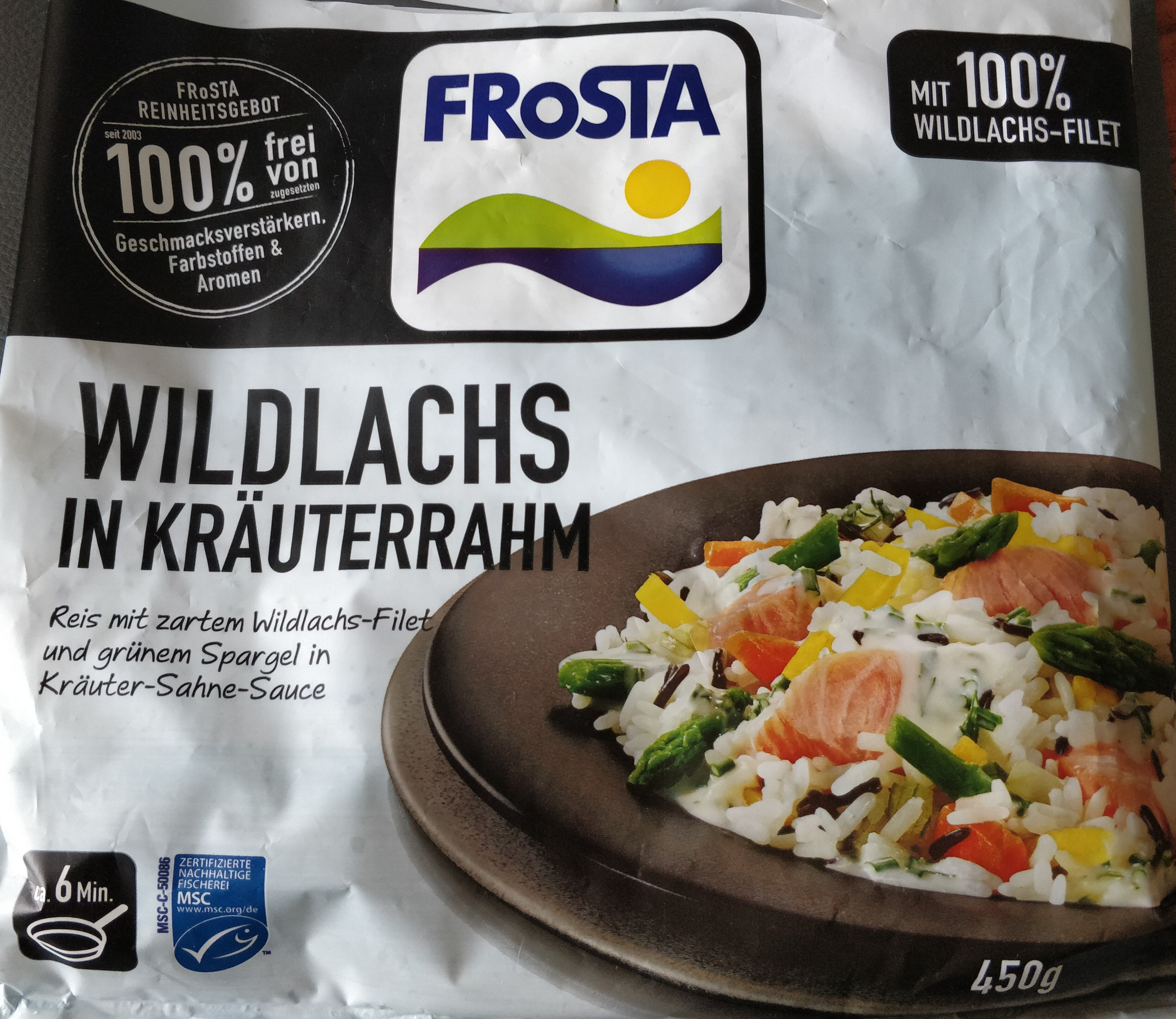 Wildlachs in Kräuterrahm - Produkt